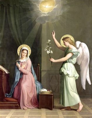  The Annunciation of the Virgin, A Symphony of Gold and Devotion!