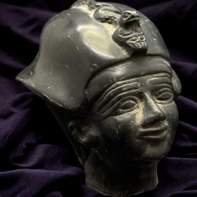  Head of Amenhotep III -  An Exquisite Portrait Carved with Timeless Majesty